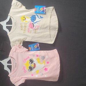 2 Nickelodeon matching outfit girls 24M